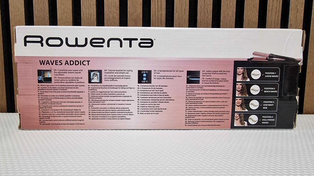 Rowenta Waves Addict CF4710F0 - маша за вълни като нова