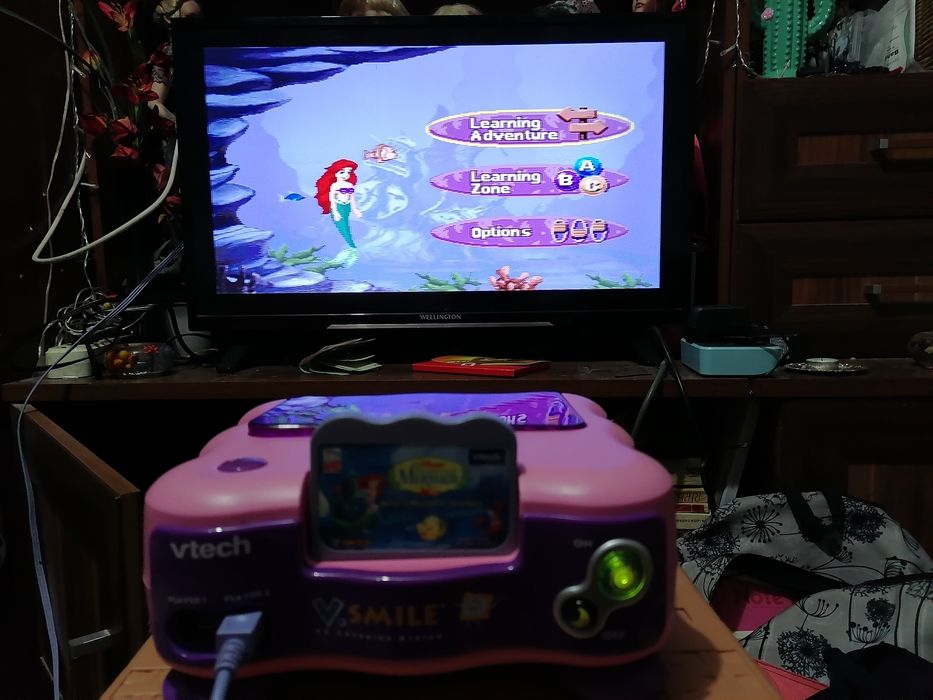 Consola Vtech Smile TV learning system