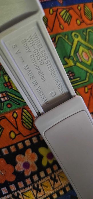 Casti SONY WH-CH510, Bluetooth, On-Ear, Microfon, albe