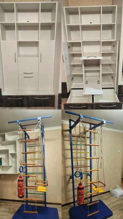 Продам шкафы, полки, турник, обувницу