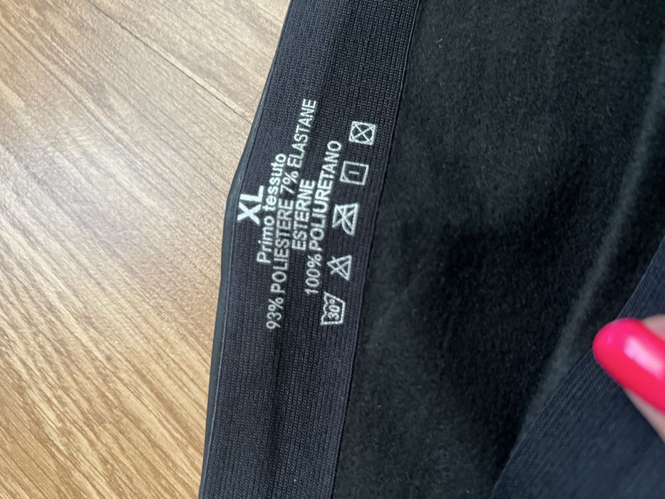 Кожен ватиран клин