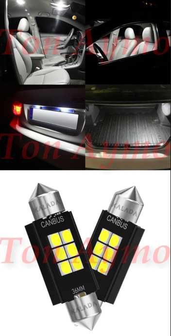 LED C5W  Крушки 31мм 36мм 39мм 41мм FESTOON CANBUS без грешки