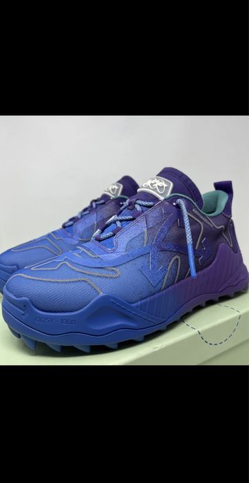 Off-White ODSY-1000 Purple Mesh Sneaker