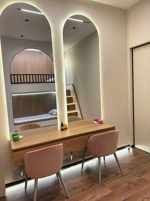 PARKWOOD/ 3 Ком/ Качественный ремонт/ вид двор фонтан/ Техника Bosch