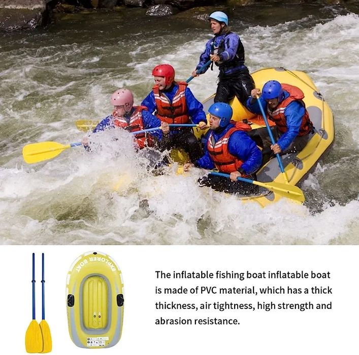 Надуваема Лодка с две весла