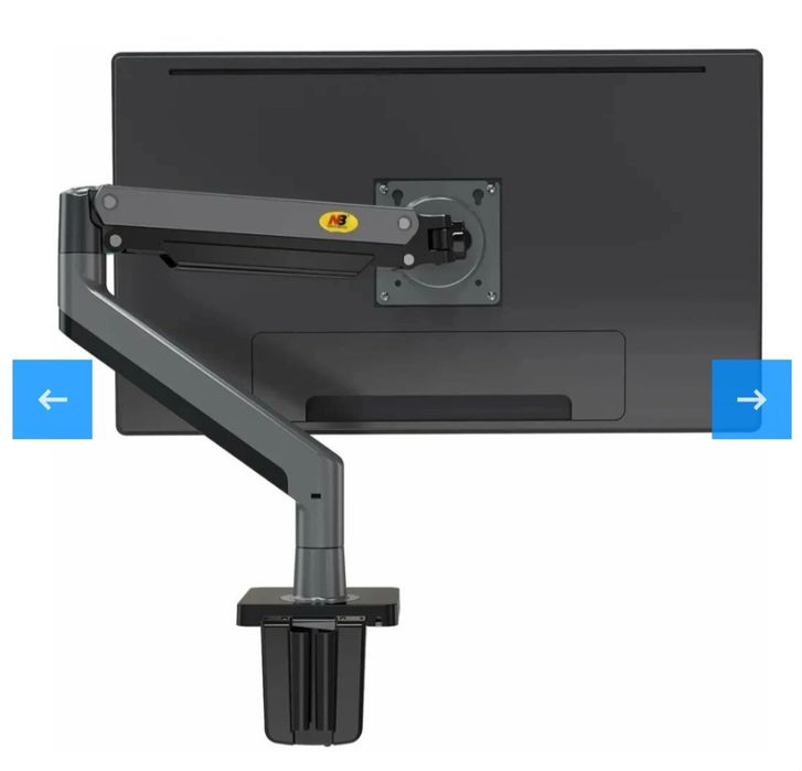 Кронштейн для мониторов, поворотный и наклонный настольный, NB G45