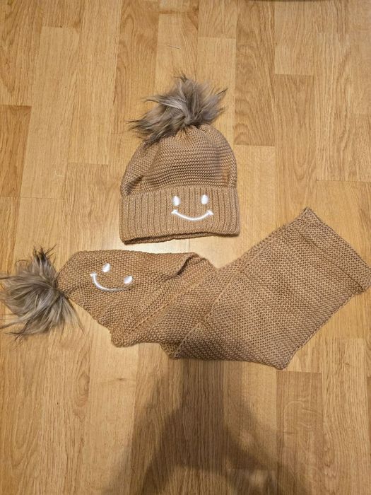 Set fetițe și baieti caciula+ fular