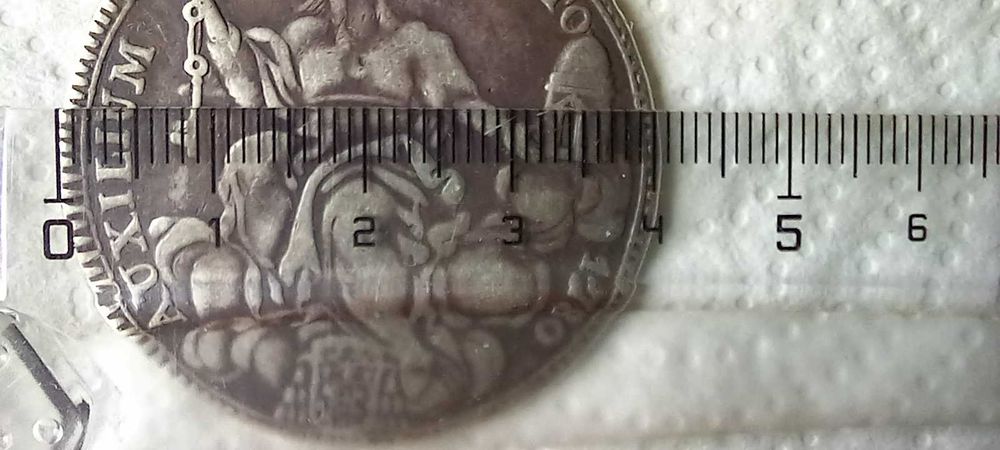 Medalion rar de colectie din argint 29,9g Vatican 1780