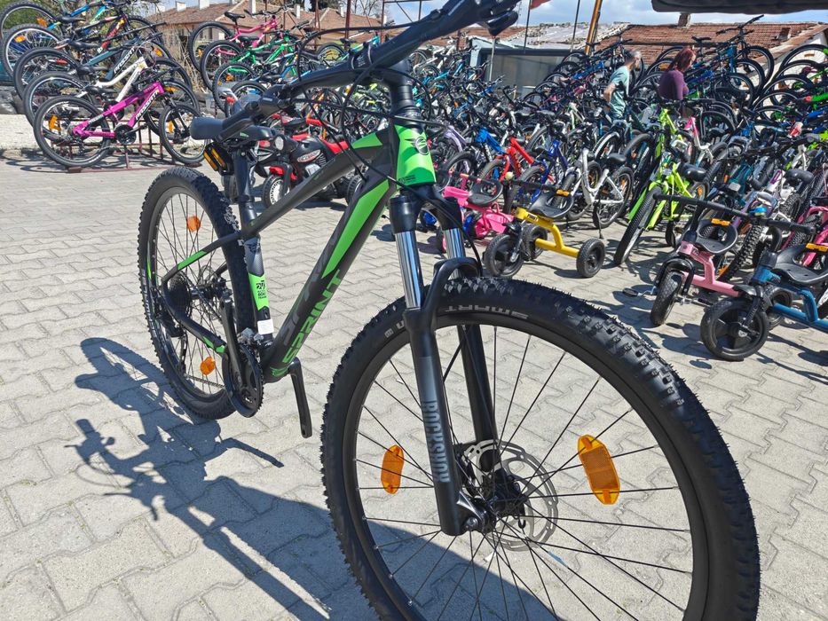 PA Велосипед 27.5" APOLON черен/зелен