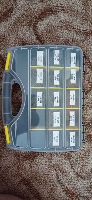 Rezistoare Rezistente cu valorile din poza