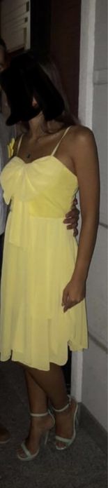 Rochie galbena de zi