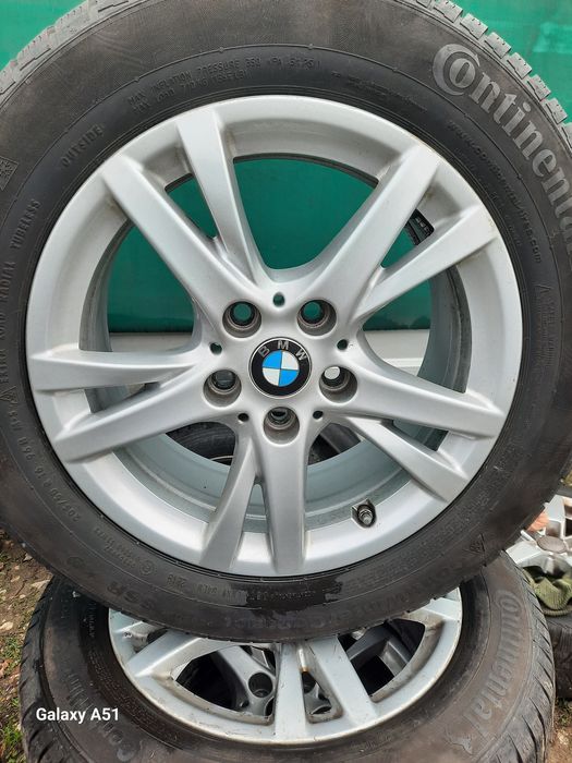 Ляти джанти с гуми зимни за БМВ, 5×120,