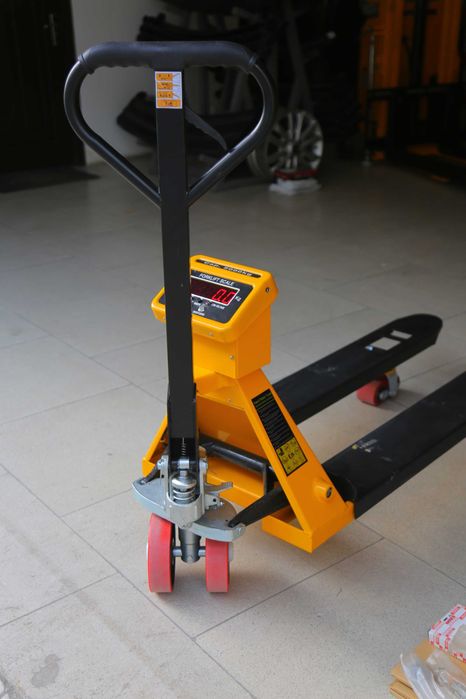 Гидравлическая тележка с весами (Рохля Транспаллет) Купить в Ташкенте