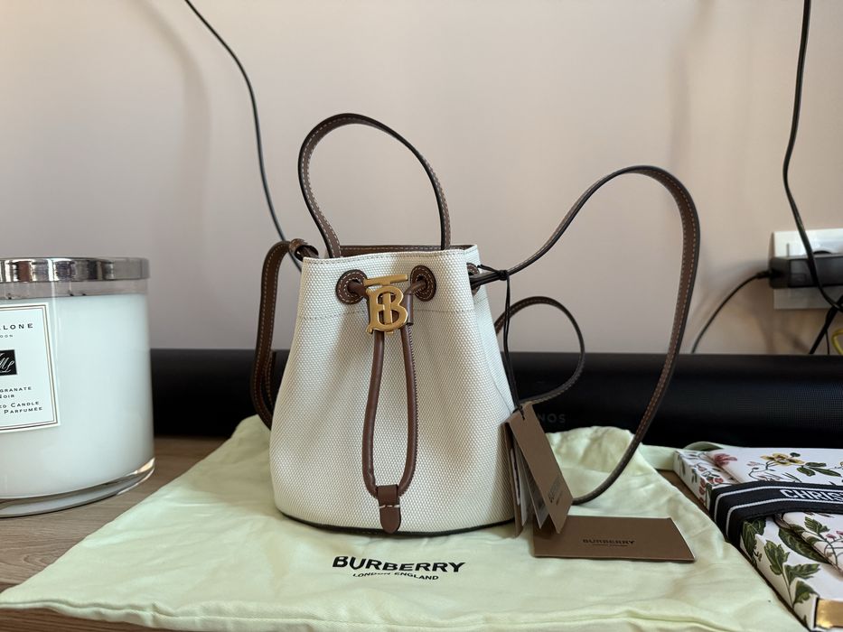 Burberry mini bucket bag