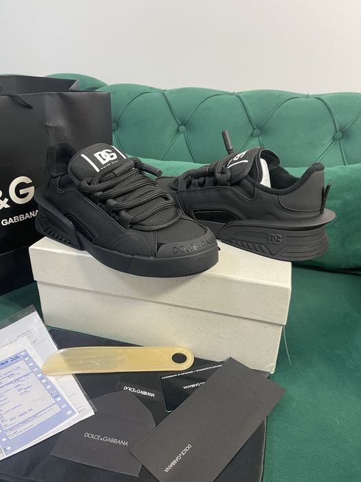 Adidasi Dolce Gabbana piele naturala Full Box colectie noua