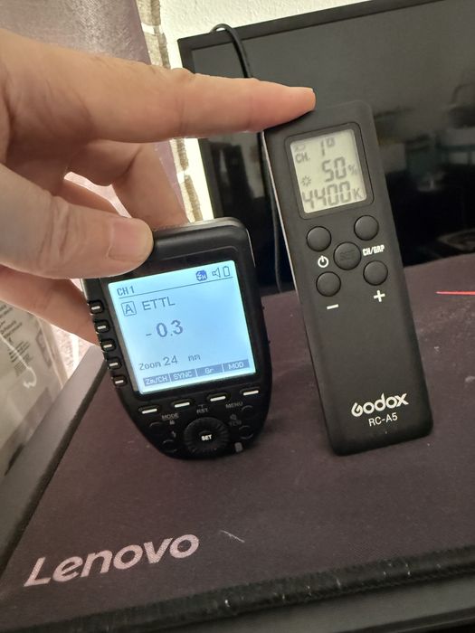 Godox TTL XPRO-C Transmitator Wireless pentru Canon+Telecomanda