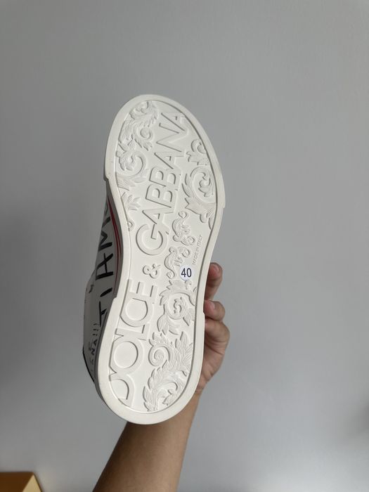 Adidasi dolce gabbana “Ti amo”