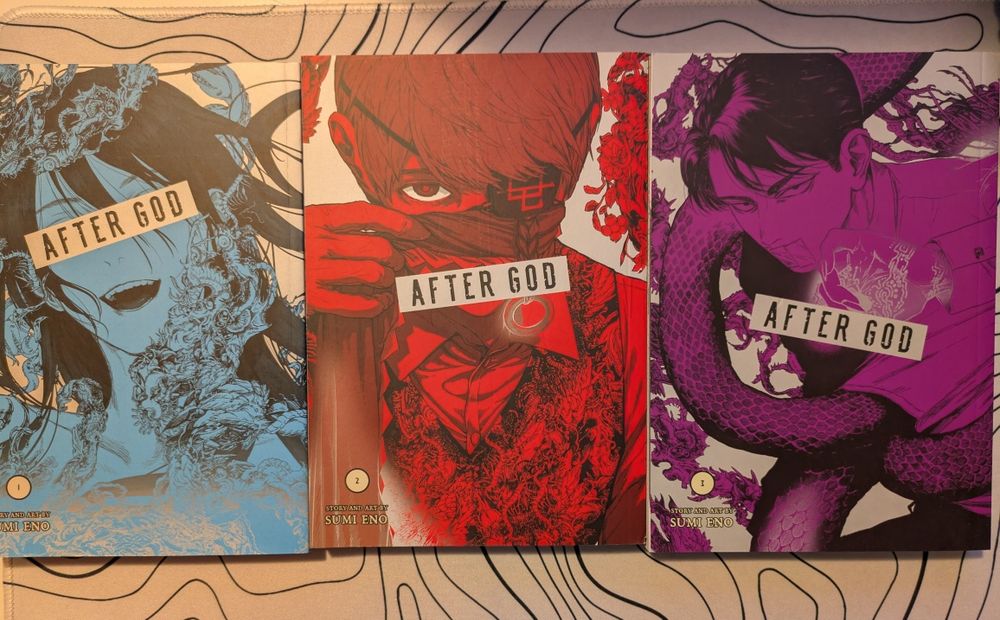 Vând manga Attack on Titan, After God, mob psycho 100, fire force,