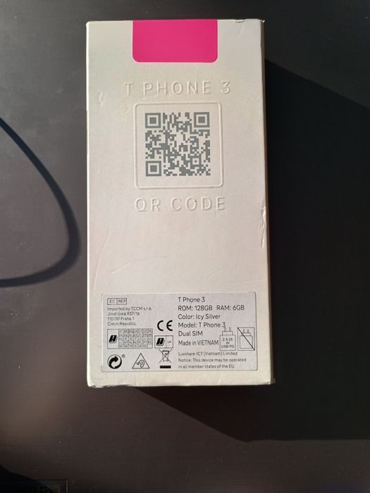 T Phone 3 Lcy Silver 128 GB Dual Sim