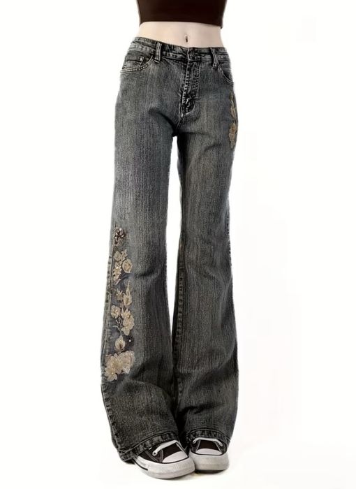 Джинсы клеш. Совершенно новые. Y2k