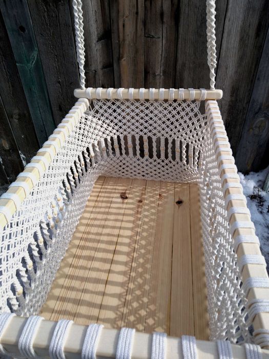 Колыбелька макраме ручной работы