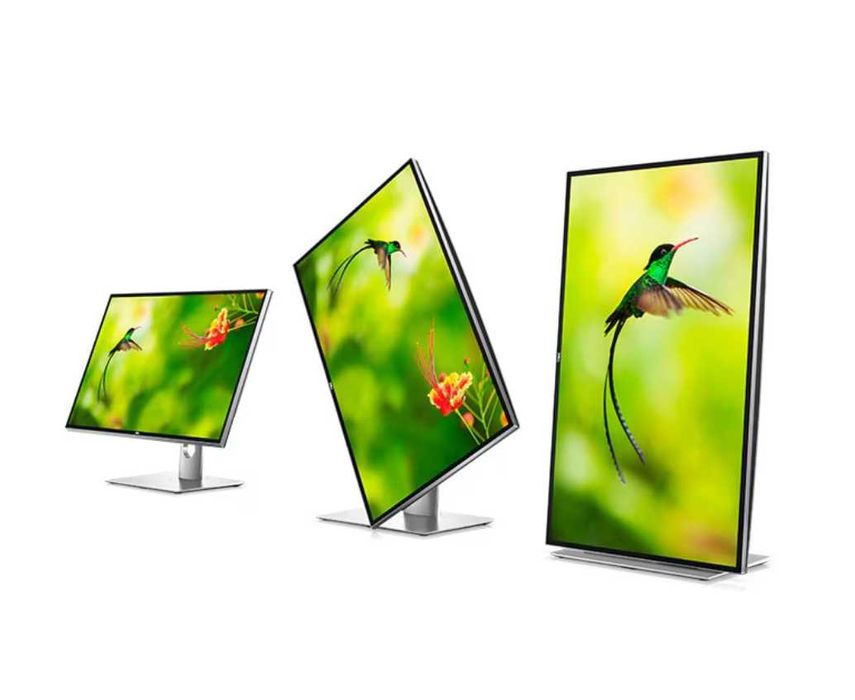 Монитор LED IPS Dell 31.5", 8K, Display Port, Vesa, Черен/Сребрист