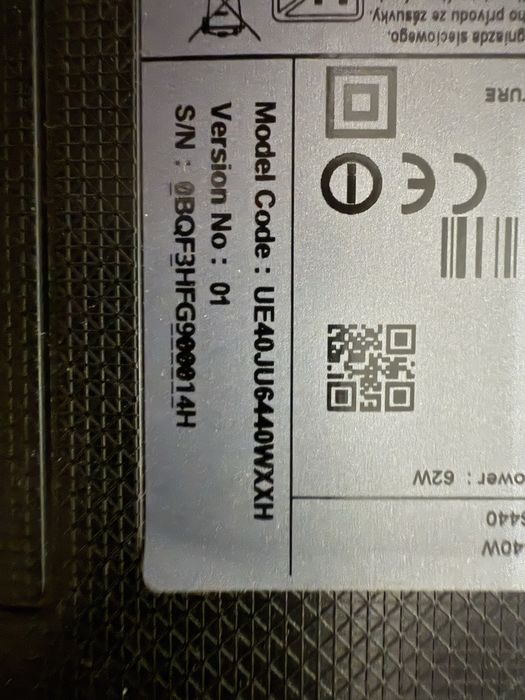 Vand TV smart Samsung UHD 40''