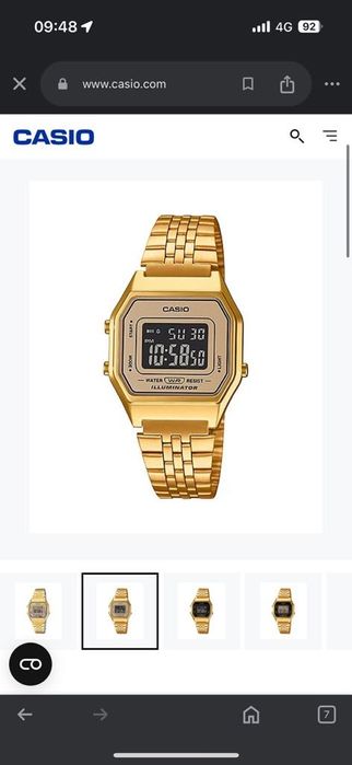 Ceas Casio editia vintage (fara defecte)