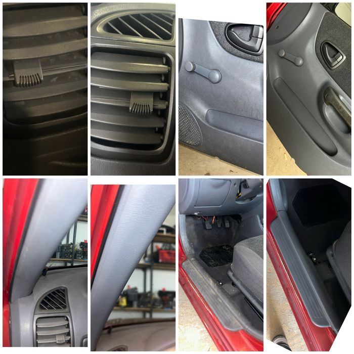 Detailing auto interior