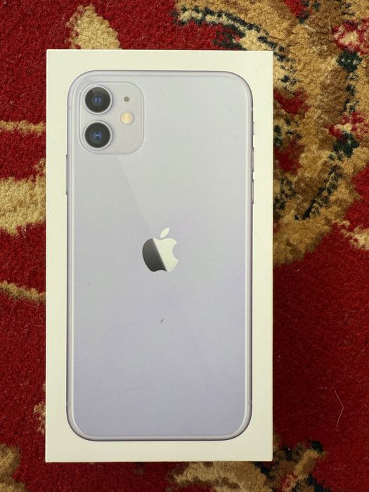 Айфон 11,64 гб,емкость 75%,ремонтқа түспеген,сынбаған