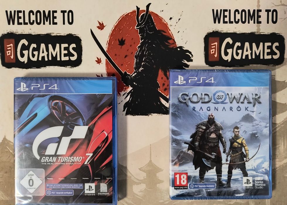 Gran Turismo 7 , God of War Ragnarok PS4 Playstation 4