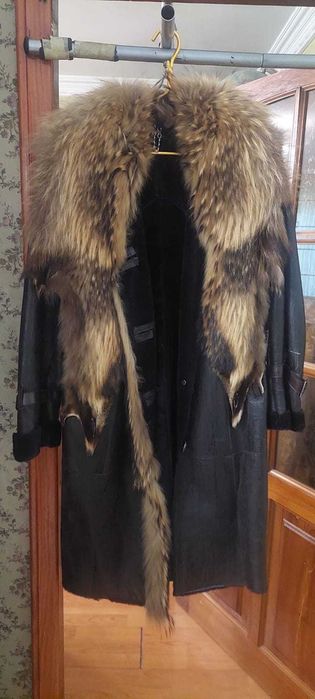 Дублёнка с лазерной обработкой