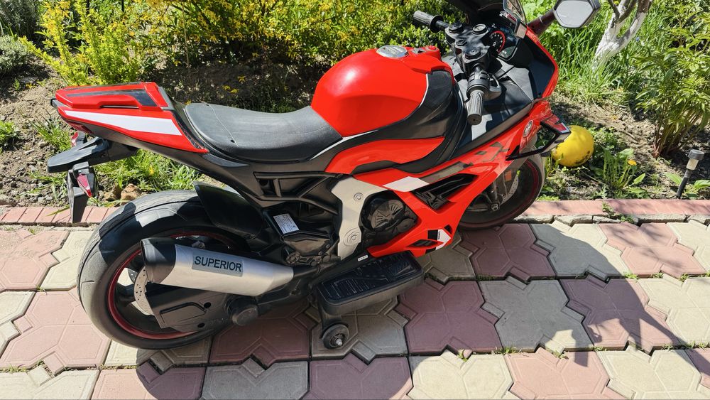 Мотоцикл детский электро