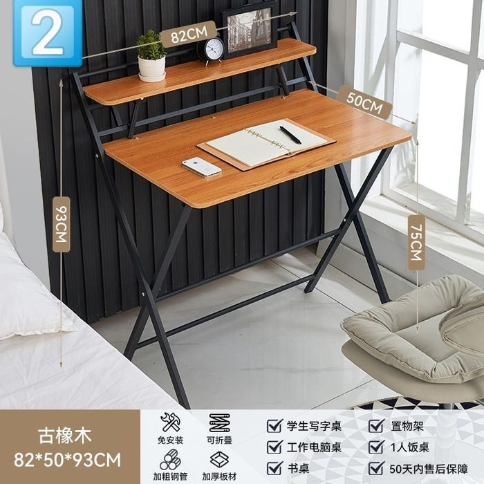 Компьютерный стол с книжной полкой. Стеллажи. Полька.