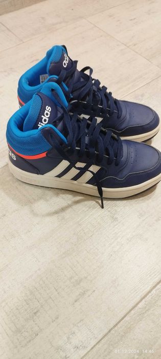 Детски кожени кецове Адидас