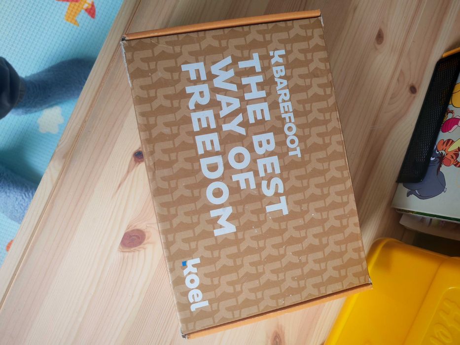 Детски боси Barefoot 29   мерино боти Koel Don Merino Light Grey