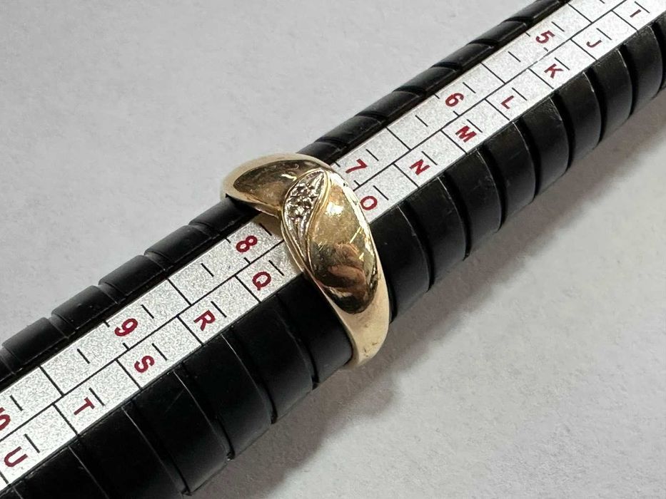 Златен дамски пръстен 14K – 2,62 г, размер 55,5