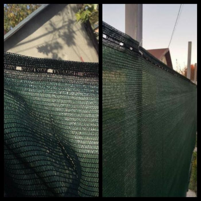 PLASA ALBA/VERDE=Umbrire/Antipraf/ProtectieSchele/Delimitari:6x50m=585