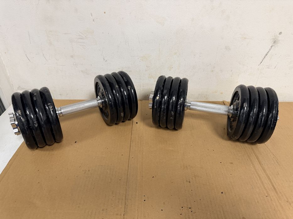 Gantere reglabile noi set yy45 kg. 22,5 kg+22,5 kg=45 kg pret promo 450 lei
