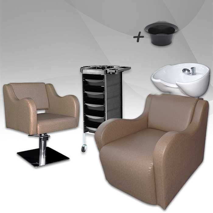 Луксозен фризьорски пакет Golden Brown