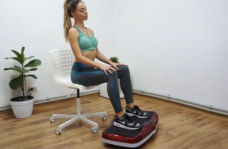 Виброплатформа тренажер для похудения вибрационная доска