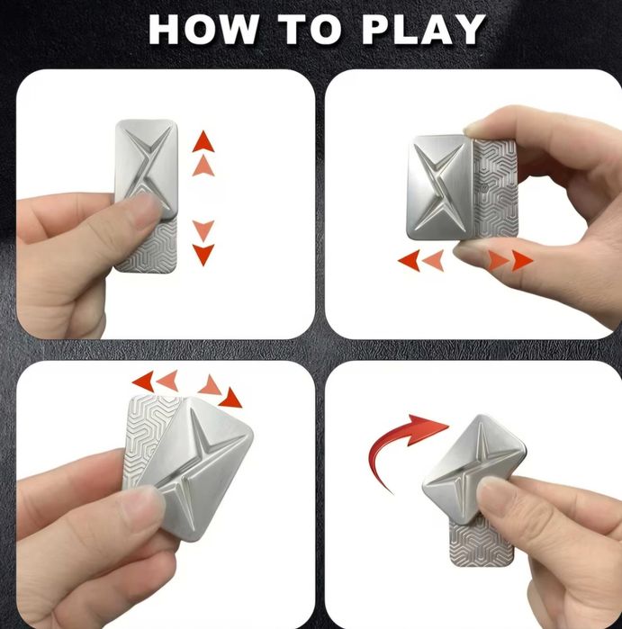 Fidget Stress relief аксесоар за релаксация антистрес