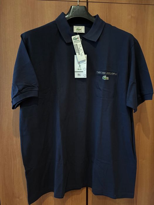 Lacoste Golf мъжка тениска с яка 3XL, нова с етикети