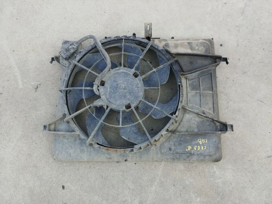 electroventilator 1.4 b kia ceed 1 ed 2008