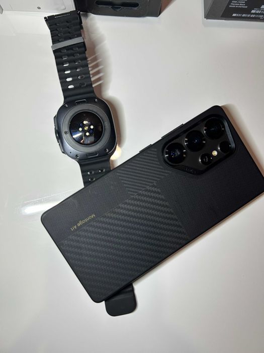 Galaxy S25 Ultra de 512 GB si Galaxy Watch Ultra | stare impecabilă