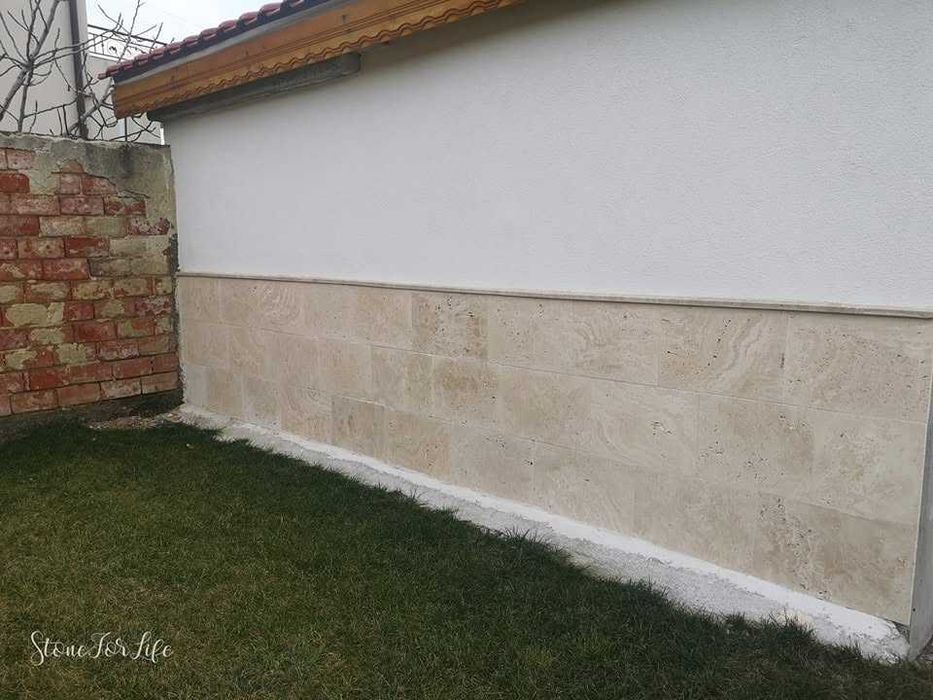 Камък за настилка, облицовка, подпрозоречни, плотове за баня, кухня, стъпала- травертин, гранит, мрамор