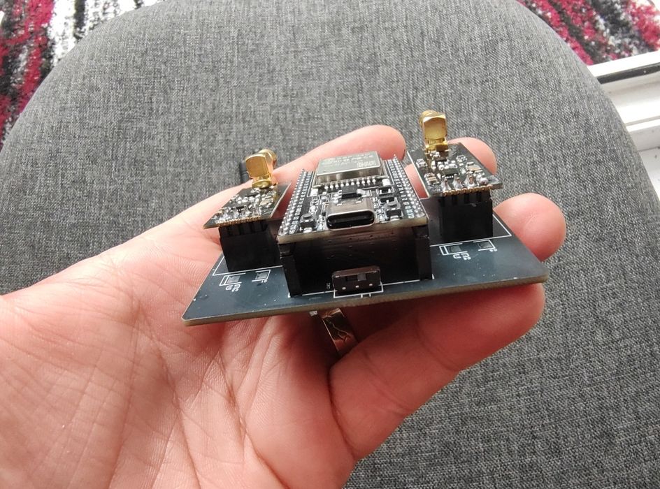 Kit ESP32 + 2x Module Radio CC1101 sub-GHz + Shield PCB (Proiecte RF / Flipper