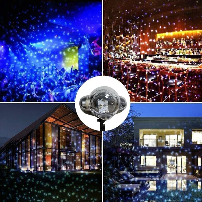 Диско лампа Snow Flower Lamp