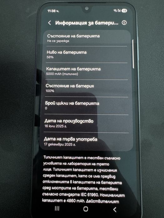 Samsung A17 чисто нов