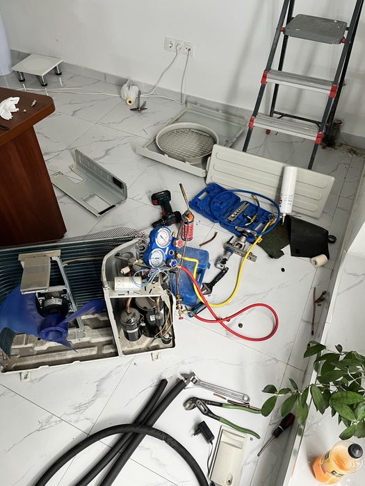 Установка кондиционеров